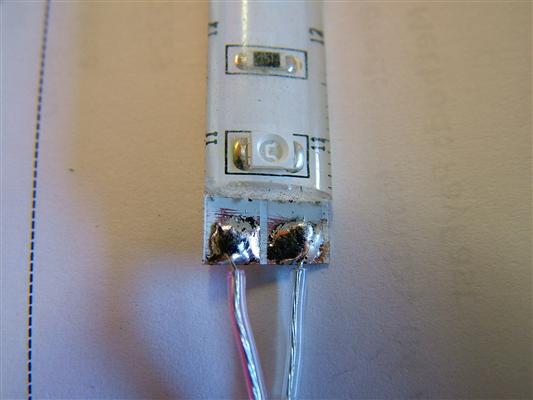 LED strip wire